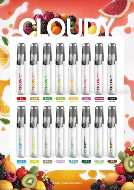 美國CLOUDY 採用美國油 最新陶瓷芯 拋棄8000口 可充電